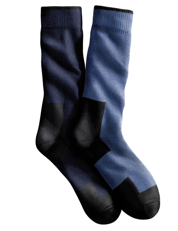 Mi-chaussettes de sécurité - lot de 2 paires (marine / bleu jean) Mi-chaussettes de sécurité - lot de 2 paires (marine / bleu jean)